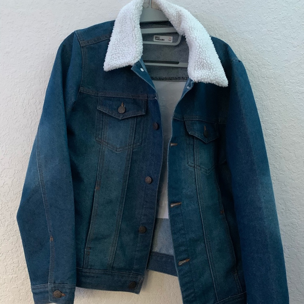Embroidered Denim Jacket